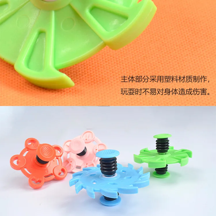 Стиль spinnobi эластичность Spinner прыжок Spinner Весна Spinner между вашей фигурой Спиннер снижение давления игрушка палец Spinn