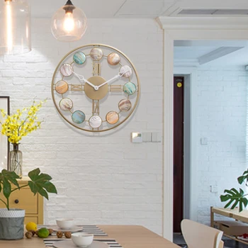 

Nordic Big Wall Clock Creative Living Room Modern Quartz Fashion Clock Home Decoration Home Decor Modern Design DD70WC