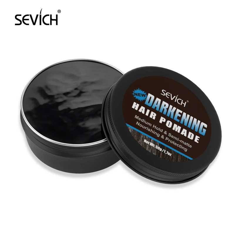 Sevich Hair Color Wax For Men 50g Temporary Black Color Hair Styling