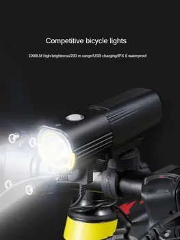 

Bicycle light Bike Headlight Waterproof 1000 Lumens MTB Cycling Flash Light Front LED Torch Light Power Bank Bike Accessories