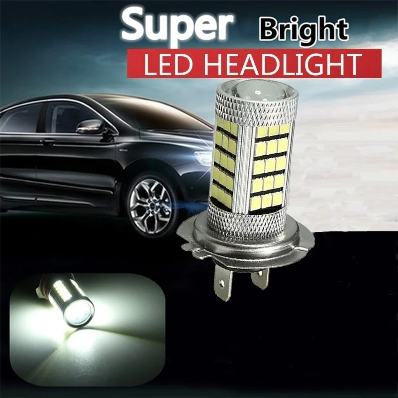 

Automobiles Bulb-4014 6000k 92SMD White H7 PX26D High Power Led Bulb Car Fog Running Light Bulbs Car Styling Lights
