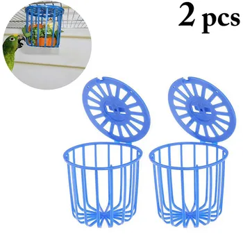 

Fruit Basket Cage Bird Toys Parrot Cage Hanging Toys Bird Fruit Vegetable Feeder Basket Parrot Feeder Pet Feeding