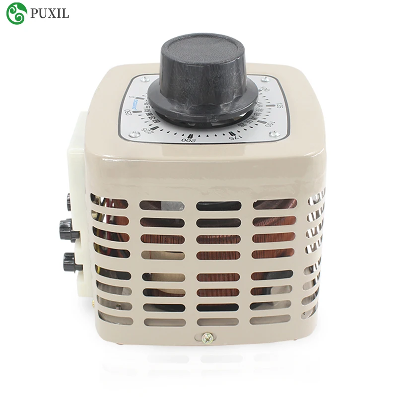 Напряжение регулятор бытовой 220 В однофазные 0 250V AC TDGC2 500W автотрансформатор 5kw