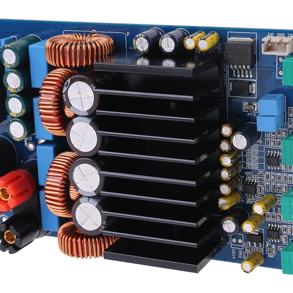 OOTDTY OPA1632DR TL072 TAS5630 2,1 300W+ 150W+ 150W 470 мкФ/100 V класса D Цифровой усилитель