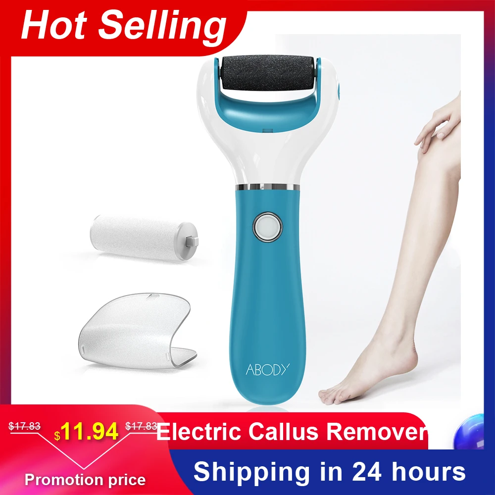 

Abody Electric Callus Remover Foot Care Tool Pedicure Smooth Machine Callus Foot file Pedicure Rasp Scrub Manicure Nail Tools