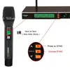 Freeboss FB-U800 UHF 4*200 Adjustable Frequency Metal handheld LCD Screen Smart Option Professional Microphone System for DJ ► Photo 2/6
