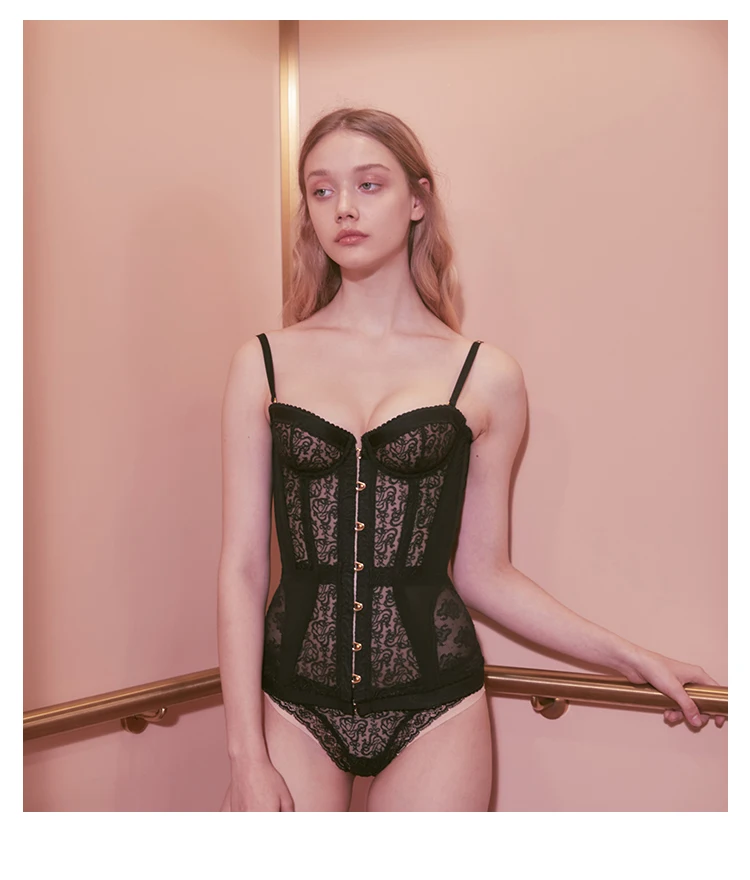 EASYSMALL Secret Agent, сексуальный бюстгальтер пуш-ап, нижнее белье, bralett soutien gorge modis, нижнее белье размера плюс, Женский корсет с вышивкой