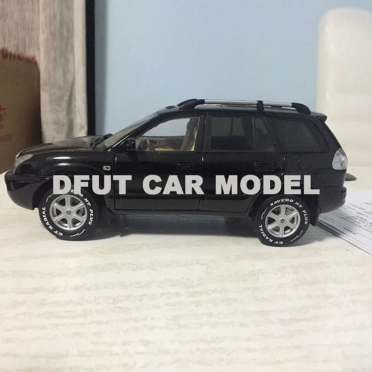 Литая 1:18 Игрушечная модель автомобиля из сплава JAC REIN SUV детская Игрушечная машина оригинальная Авторизованная аутентичная детская игрушка
