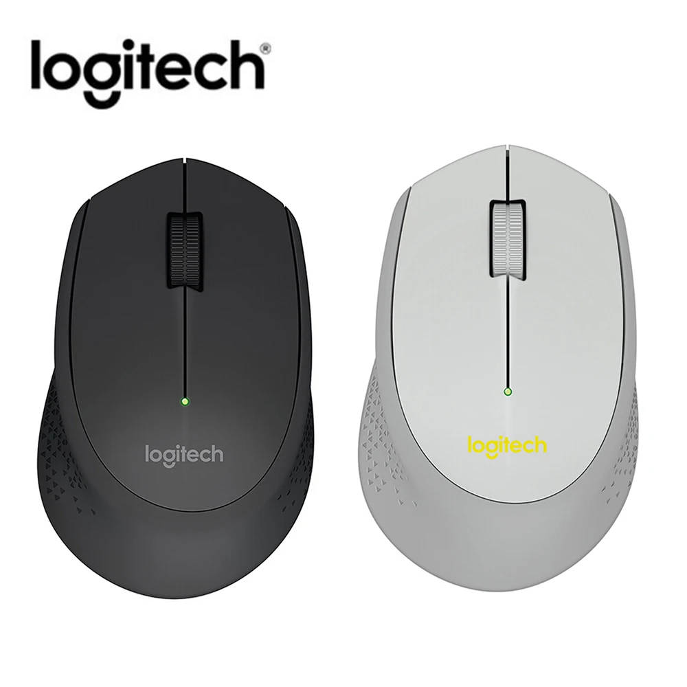 Беспроводная мышь logitech M280 2,4 ГГц 1000 dpi, 3 кнопки, оптическая игровая офисная мышь с usb-приемником для Windows/Mac OS, ноутбука