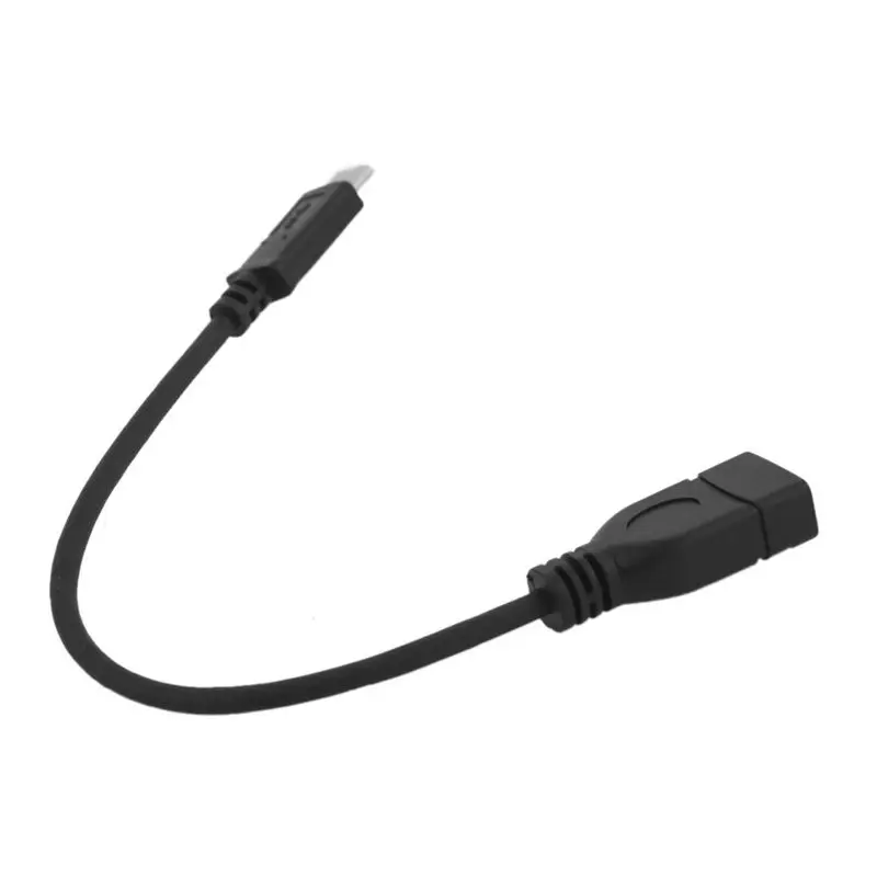 Реверсивный USB 3,0 3,1 type C Мужской разъем к гнезду OTG кабель для передачи данных
