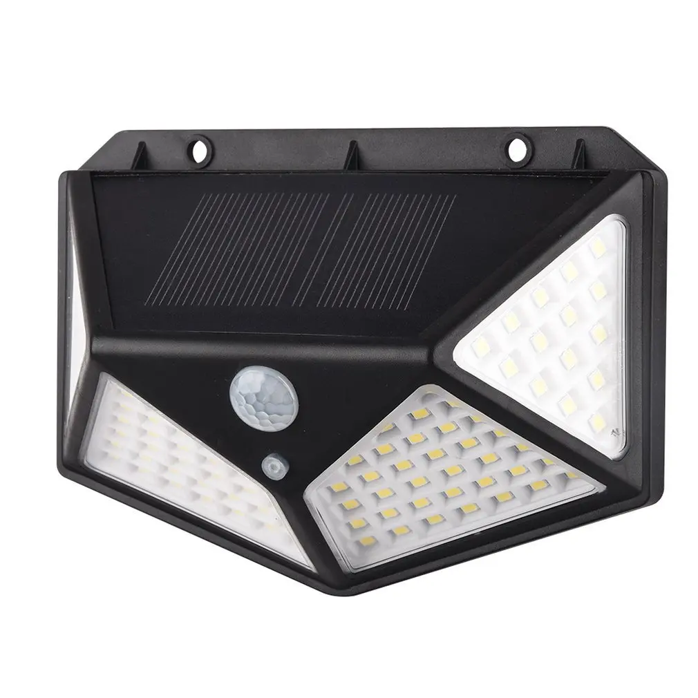 Led Light Source Motion Sensor Wall Lamp Solar Powered Lights Waterproof Wall Light Outdoor Water Resistant Night Lighting