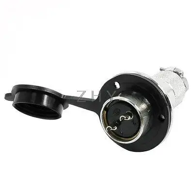 

Panel Mount P20-2 2 Pin Male Female Aviation Cable Connector Plug