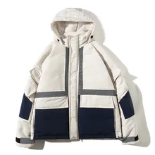 Мужская хлопковая одежда с хлопковой подкладкой, утепленная, с разрезом, хлопковая одежда с хлопковой подкладкой для мужчин