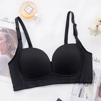 

2020 New Sexy Intimates Bras for Women Seamless Bralette Push Up Bra Lingerie Ultrathin Cup Sleeping Brassiere Fashion Underwear