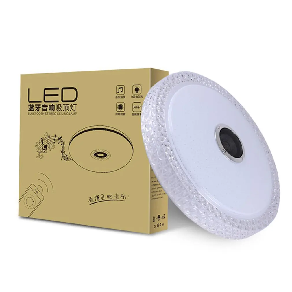 

Smart Bluetooth Music Ceiling Light Mobile APP Control Bedroom Lights Living Room Lights Singing Sound Room Lights