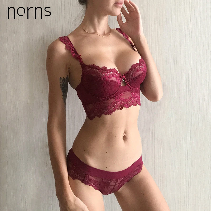 Норнс Фирменная Новинка 2019 г. пикантные кружево большой размеры Bralette ультратонкий бюстгальтер 80E 105E нижнее бельё для женщин бюстгаль