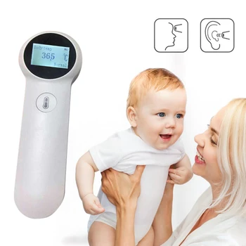 

Infrared Thermometer Digital LCD IR Body Infrared Forehead Thermometer Non-Contact Baby Adult Ear Temperature