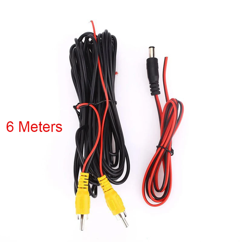 10 M videokabel voor achteruitrij camera | RCA-plug