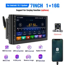 

2 Din Car Multimedia Video Player Android 10.1 GPS Navigation MP5/MP3 Player BT Audio FM Radio Receiver Standard