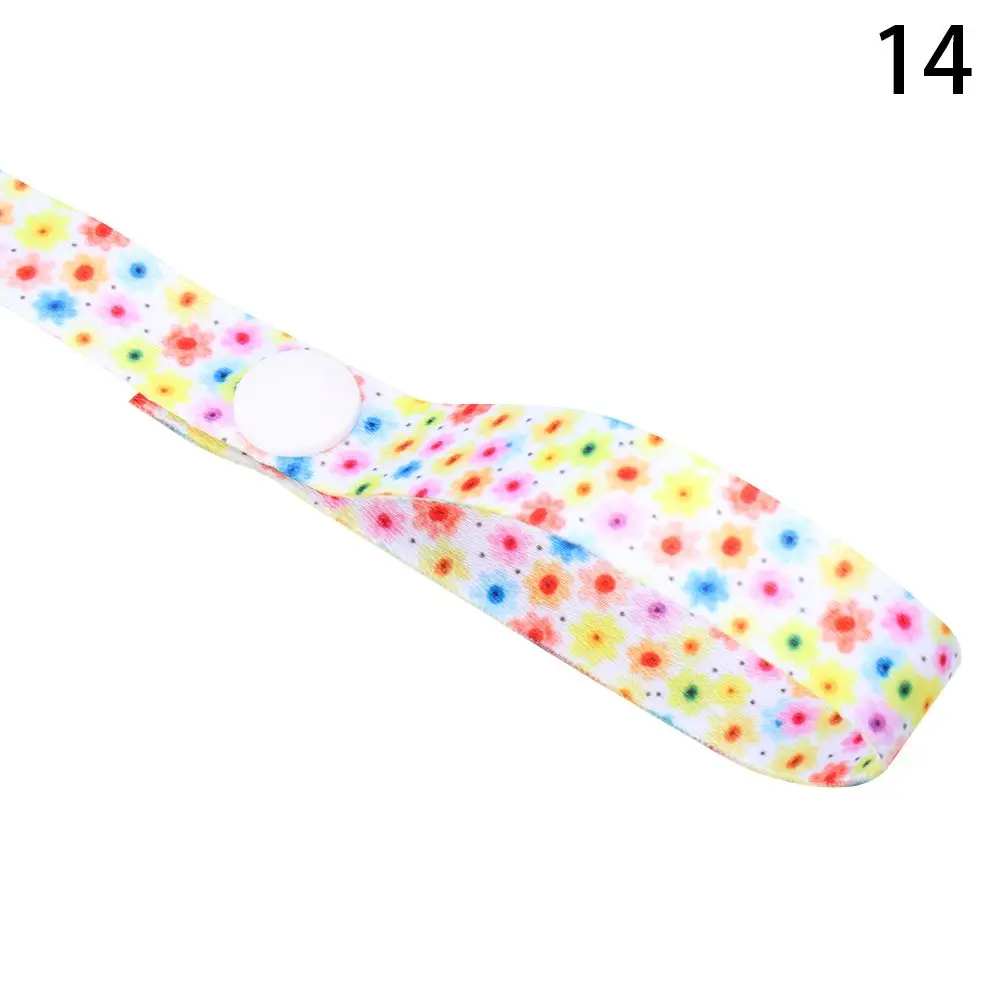 1PC Cute Colorful Polyester Anti-lost Chain Teether Toys Fixed Bind Belt Fixing Strap Trolley Lanyard Hangers Stroller Accessory orbit baby stroller accessories	 Baby Strollers