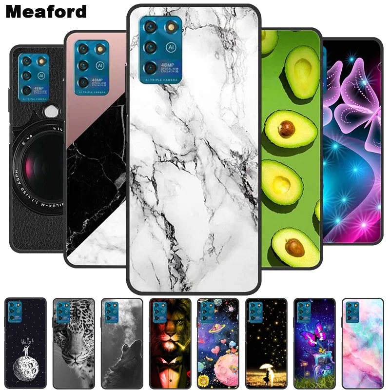 For ZTE Blade V30 Vita Case Marble Soft Silicone Back for Phone Cover V30Vita 2021 Coque Funda Bag | Мобильные телефоны и