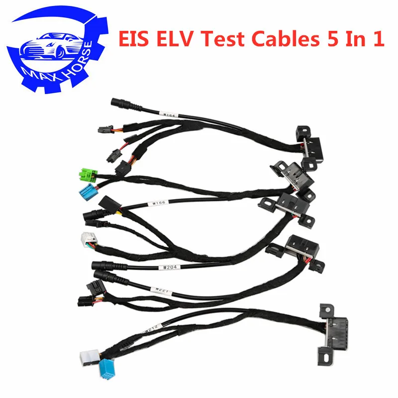 Новые тестовые кабели EIS ELV для Mercedes работают вместе с инструментом VVDI MB BGA и CGDI Prog
