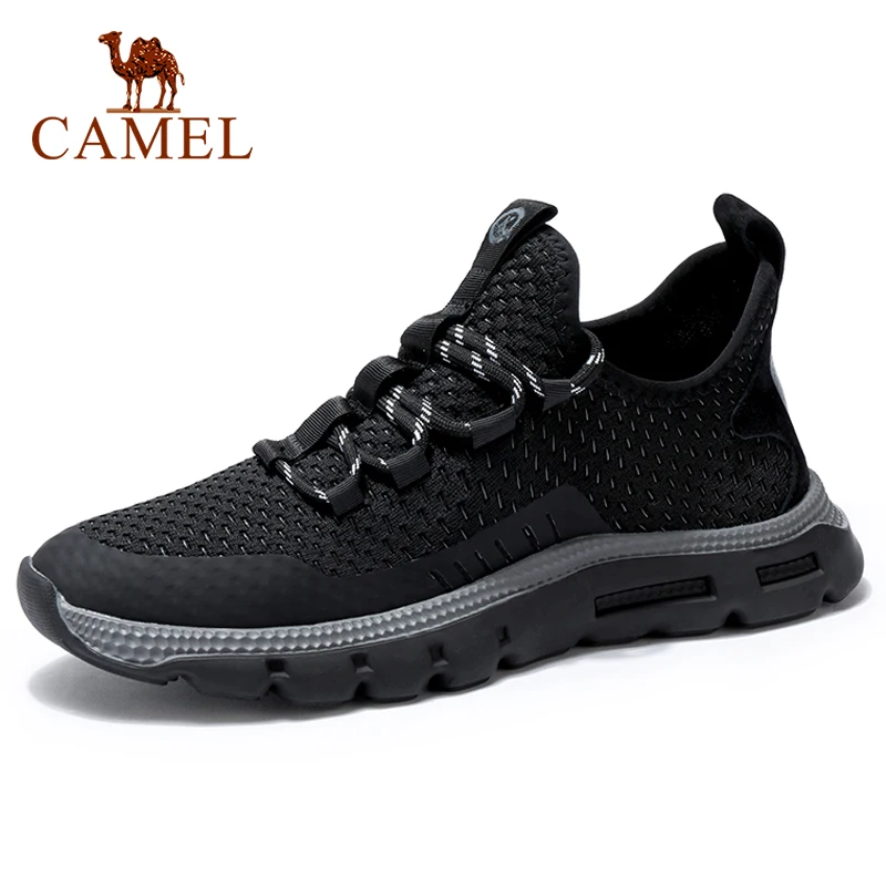 CAMEL Mens Sneakers Running Shoes Lightweight Casual Walking Training Sports Breathable Outdoor Running Footwear