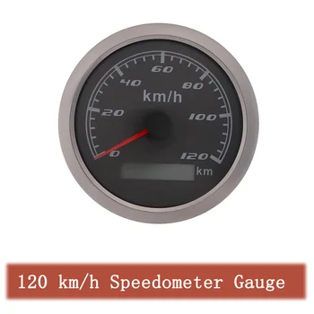 

New Speedometer Gauge 85MM Digital Speed Gauge 120 km/h Without GPS Antenna Fit For Car Boat Marine Auto Motorcycle