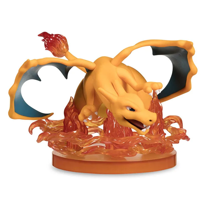 

Takara Tomy Mega Charizard PVC Action Figure Model Cartoon Pokemon Charizard Blast Burn Figure Gifts Toys for Children