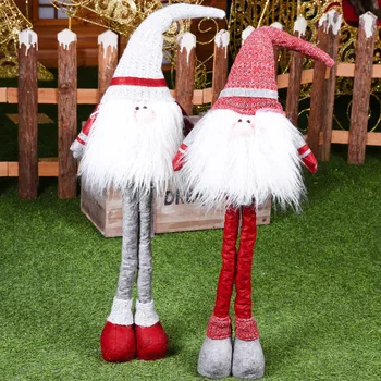 

Christmas Decorations for Home Retractable Standing Rodolf Figures Christmas Dolls Wedding Birthday Xmas New Year Gifts Navidad