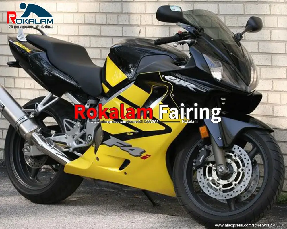 

Хомут для Honda CBR600 F4i 2004 2005 2006 CBR 2007 04 07, желтый, черный комплект обтекателей для мотоцикла (литьё под давлением)