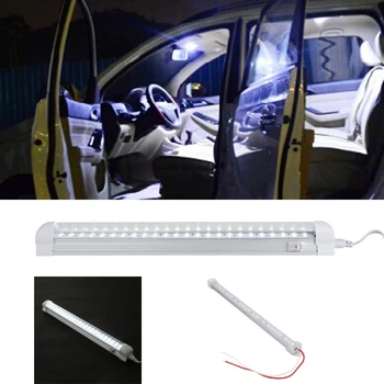 

1x 24V 6000K 24 LED Universal Truck Vehicle Conversion Lights Cab Lighting Work Light Bar White Large Interior Lights