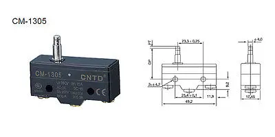 

5Pcs MICRO SWITCH TM-1305 CM-1305 CNTD