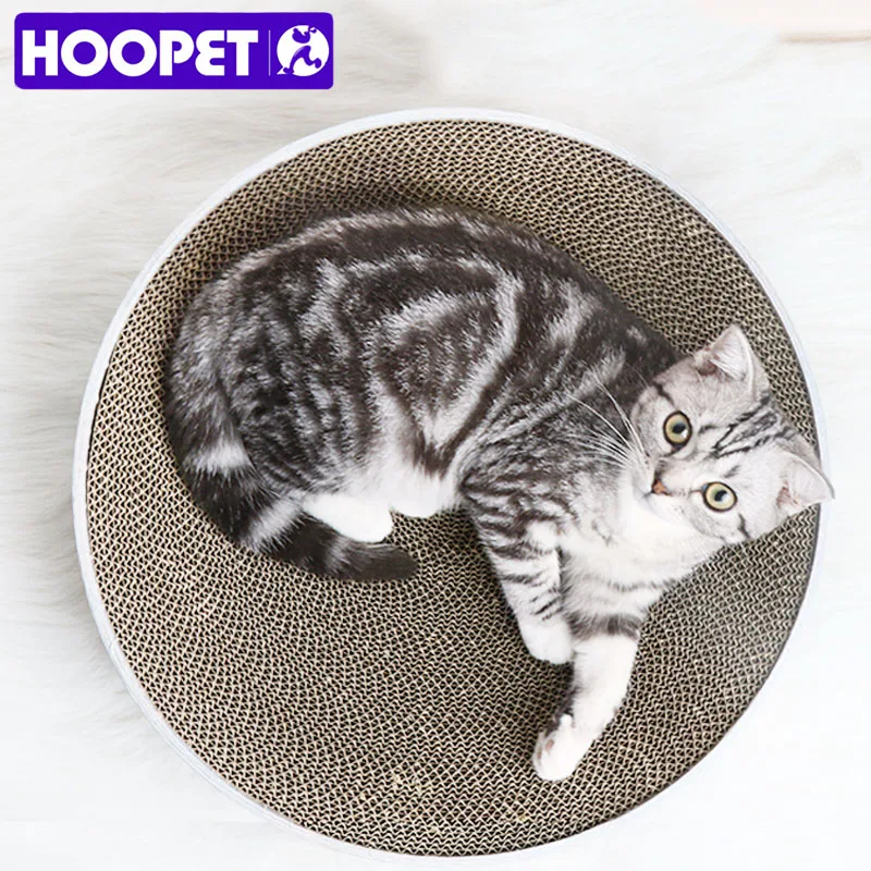 Когтеточка HOOPET для кошек котят коврик когтях гофрированная игрушка обучающая