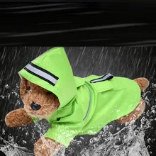 Creative double-layer pocket dog clothes multi-specified wind and rain and snow-proof small dog Teddy raincoat 50 fantastic ideas for rain wind and snow