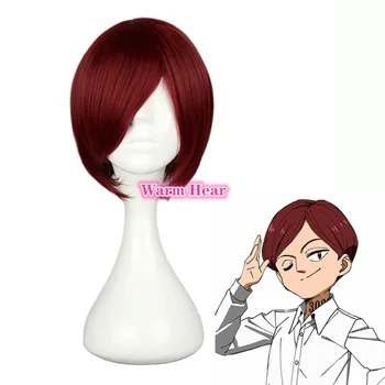 The Said Neverland Nat короткие темные искусственные термостойкие синтетические волосы для мужчин и женщин мужские парики + шапочка для парика