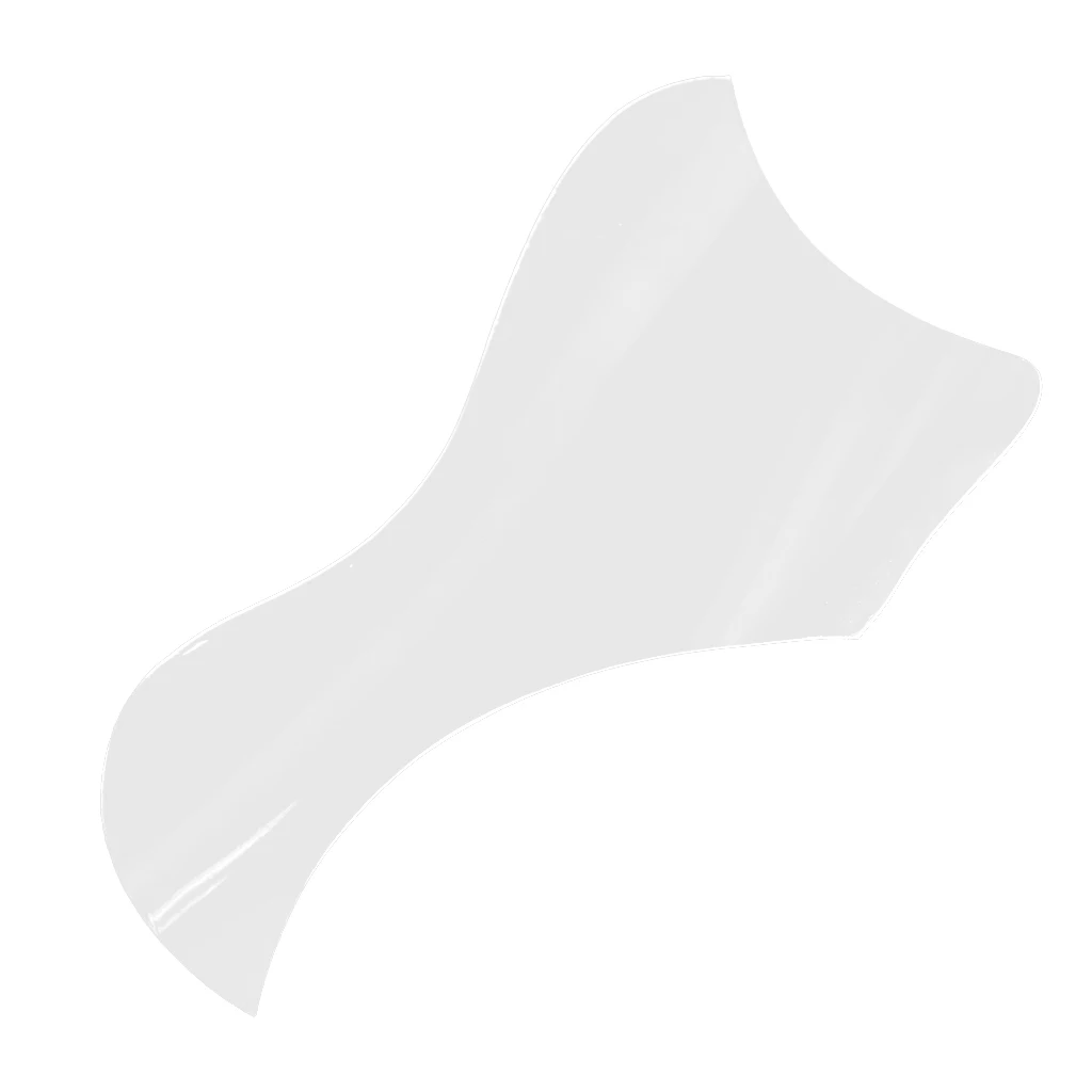 Transparent Acoustic Guitar Pickguard Self-adhesive Pick Guard Scratch Plate 162x105x1mm
