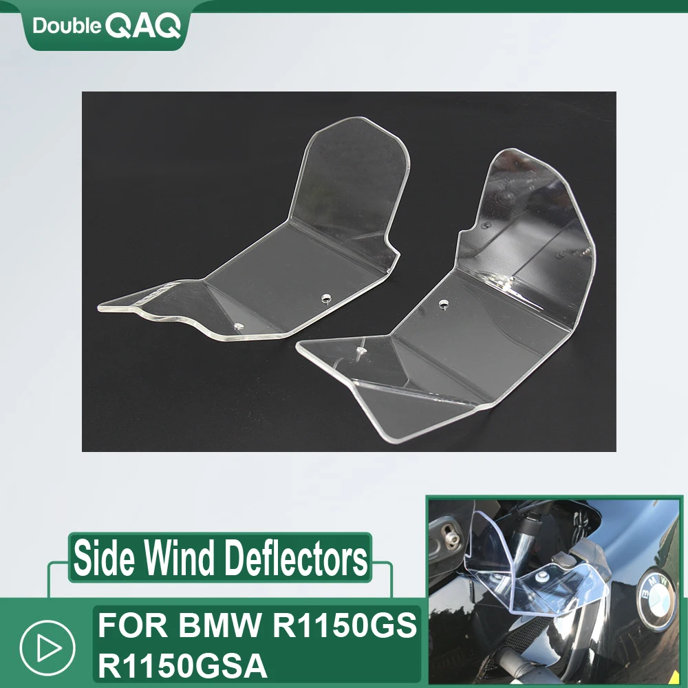 

NEW MotorcycleFOR BMW R1150GS R1150GSA Side Wind Deflectors Windshield Windscreen