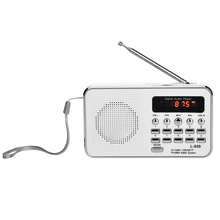 L-938 мини FM радио цифровой портативный 3W стерео динамик MP3 аудио плеер w/1,5 дюймов дисплей экран Поддержка USB накопитель AUX TF карта