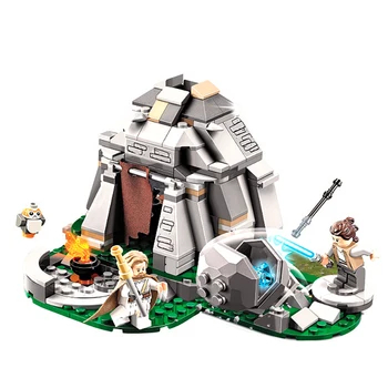

10903 Star Wars Series Ahch-To Island Training Building Block 253pcs Bricks Toy Compatible With Lepining Toys For Children