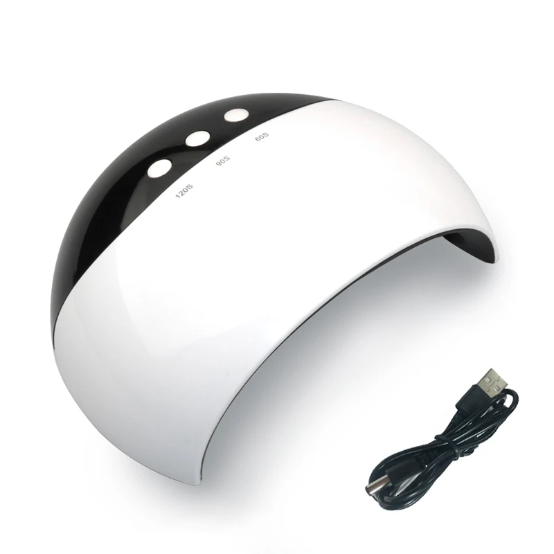 Z1 White 36 Вт Светодиодный светильник для ногтей портативная сушка ногтей; уход Гель-лак для ногтей лампа пониженного напряжения для ногтей автоматический датчик USB Conector инструмент для ногтей - Цвет: Z1 White