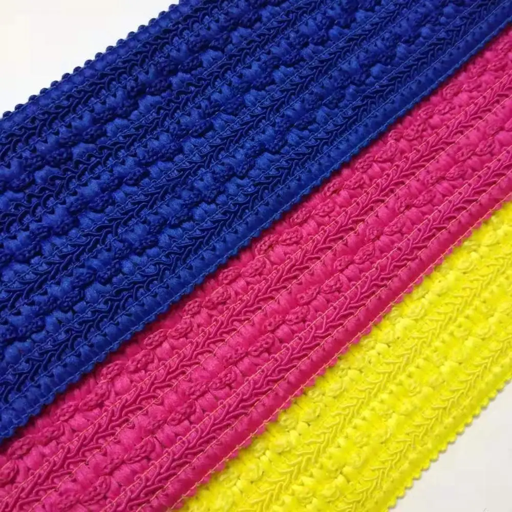 7 см ширина новая швейная эластичная лента золото черный белый Ebroidery DIY ручной работы аксессуары для одежды