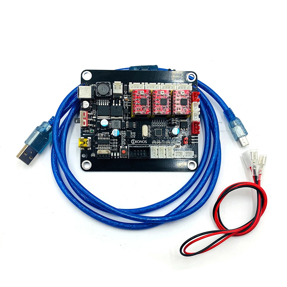 

3018 2418 1610 Mini Control Board USB Bluetooth Engraving Machine Off Line 3 Axis Professional Automatic Motor Driver For GRBL