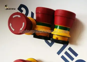 

1 Uint A1.144.9129 emergency stop switch 1.30.273.501/0300 for Heidelberg CD102 SM74 SM52 printing press parts