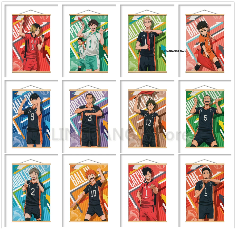 Diamond Painting Cartoon Haikyuu Poster 5d Diy Full Drill Mosaic Anime Boy Embroidery Cross Stitch Kits Home Decor Gift | Дом и сад
