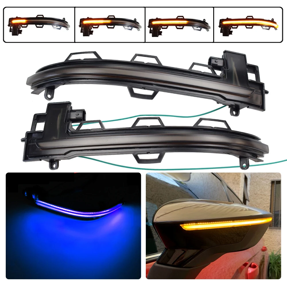 

Superb Bicolor LED Blinker Dynamic Turn Signal Light Side Rear Mirror Light For BMW X3 X4 X5 X6 X7 G01 G02 G05 G06 G07 2018-2020