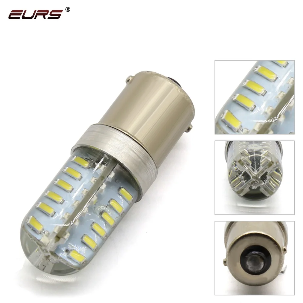 

EURS 50pcs turn signal led light strobe bulb 1156 1157 3014 48smd high brightness car brake lights tail bulbs