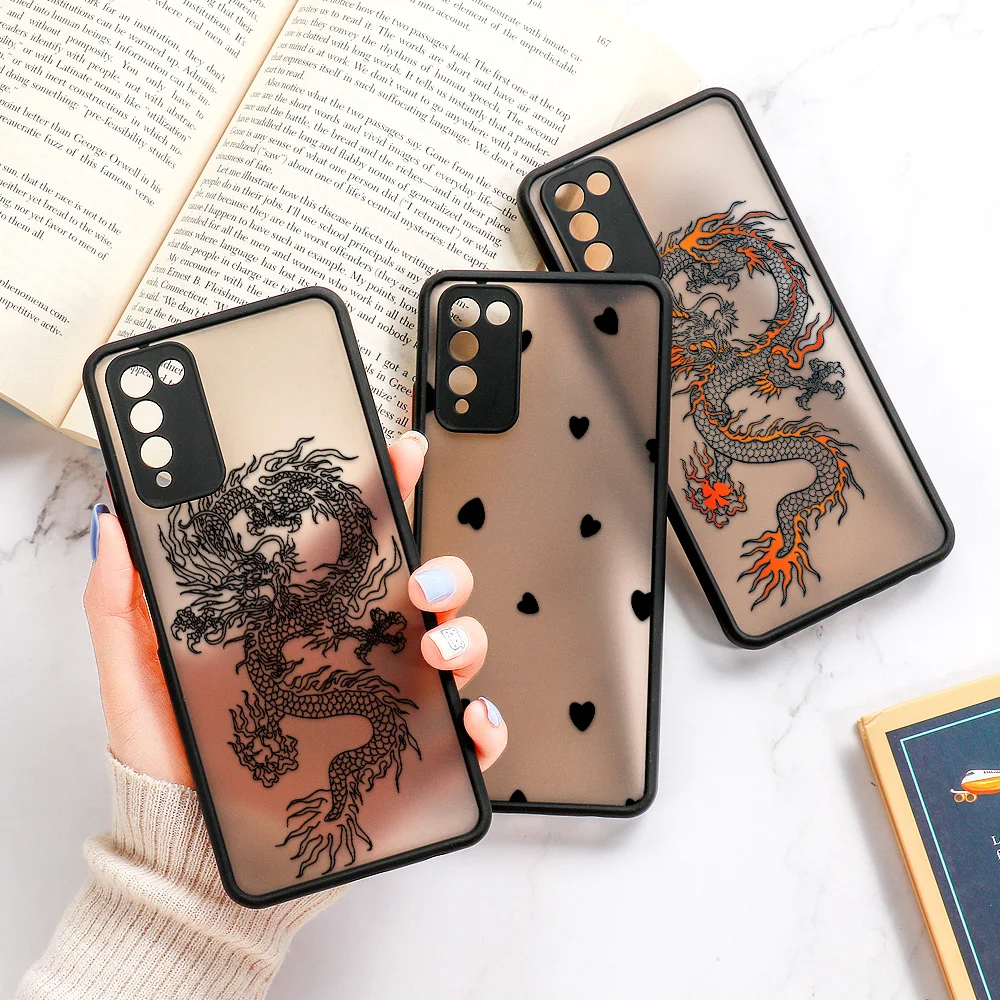 Чехол для Honor 50 Pro чехлы Huawei 8A чехол P50 P40 P30 Lite 9A 10i 8X 9X 20 Nova 5T жесткий черный |