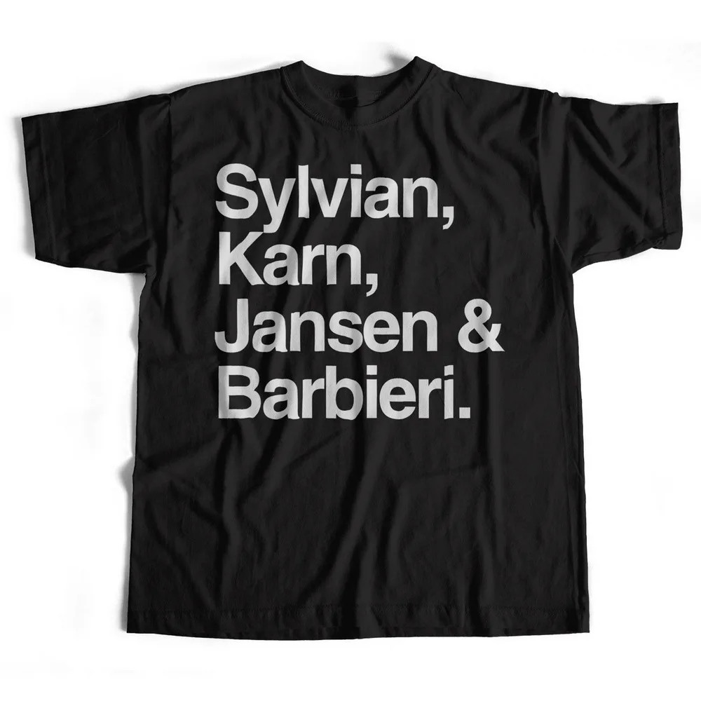 

Japan Names T-Shirt - An Old Skool Hooligans Rock Names Tee David Sylvian Cotton Loose Plus Size Tee Shirt