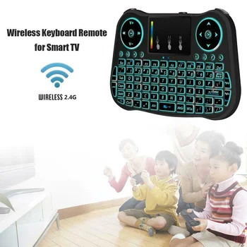 

MT08 Color 2.4GHz QWERTY Mini Air Mouse Backlit Smart Wireless Keyboard 94Keys Brand New And High Quality